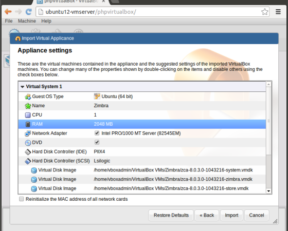 How To Setup An Headless Ubuntu 12.04 VirtualBox Host With PHPvirtualbox